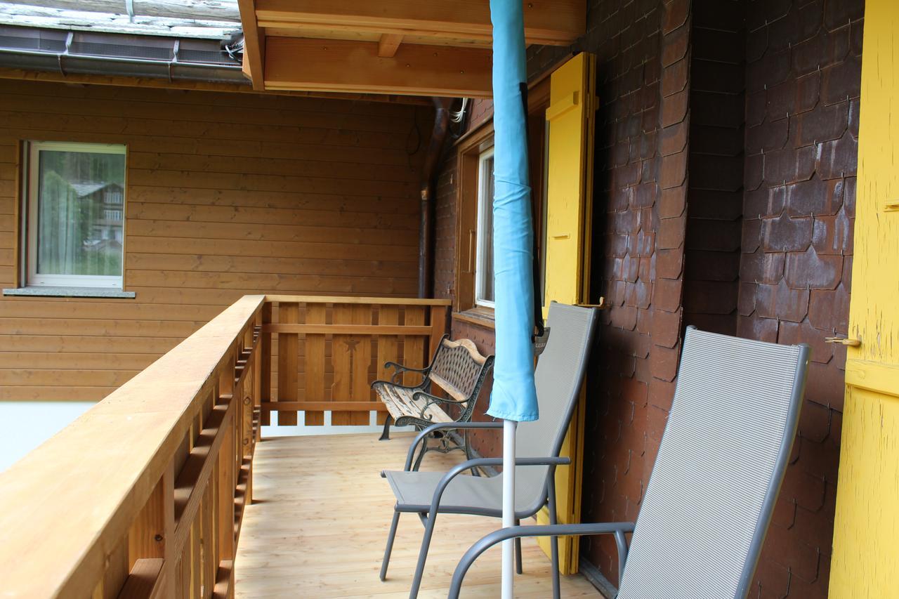 萨斯格伦德Haus Weideli, Dammstrasse 7别墅 外观 照片